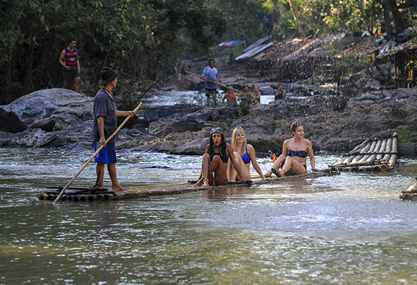 Bamboo rafting Chiang Mai